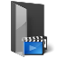 Folder Movies Icon 64x64 png